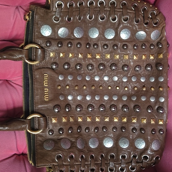 ๐ฉทHP๐ฉทMiu Miu deerskin handbag - Picture 6 of 13